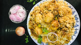 Egg dum biryani in rice cooker || by Sumalatha vlogs