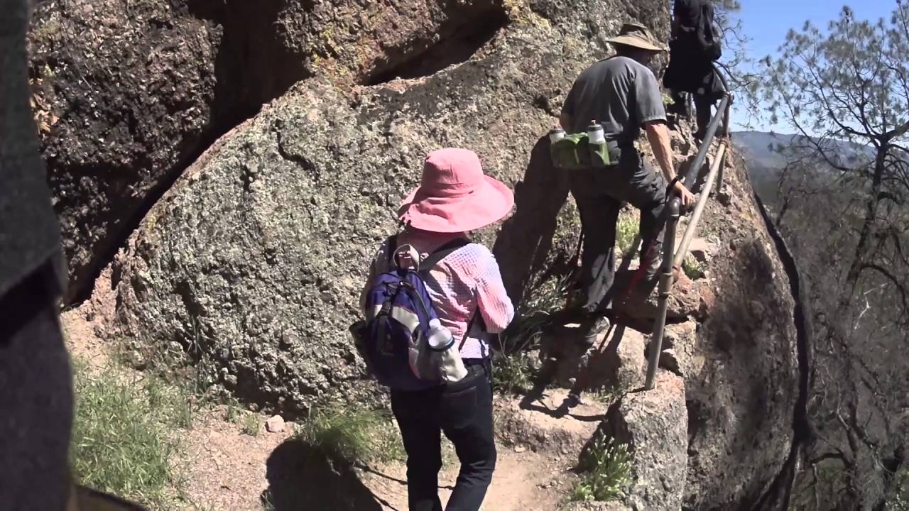 2016Apr16 Pinnacles Chaparral Lot  up Juniper Canyon + High Peaks