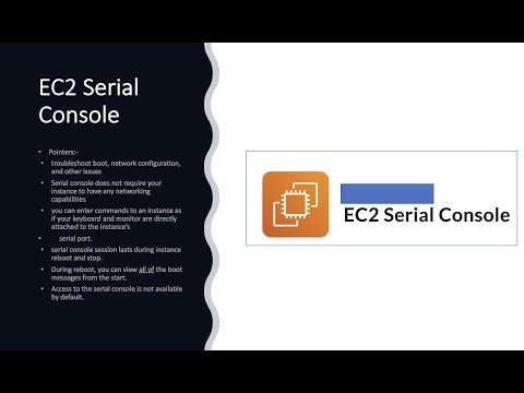 AWS EC2 Serial Console || New Feature of AWS EC2 Instance || Concept || Demo