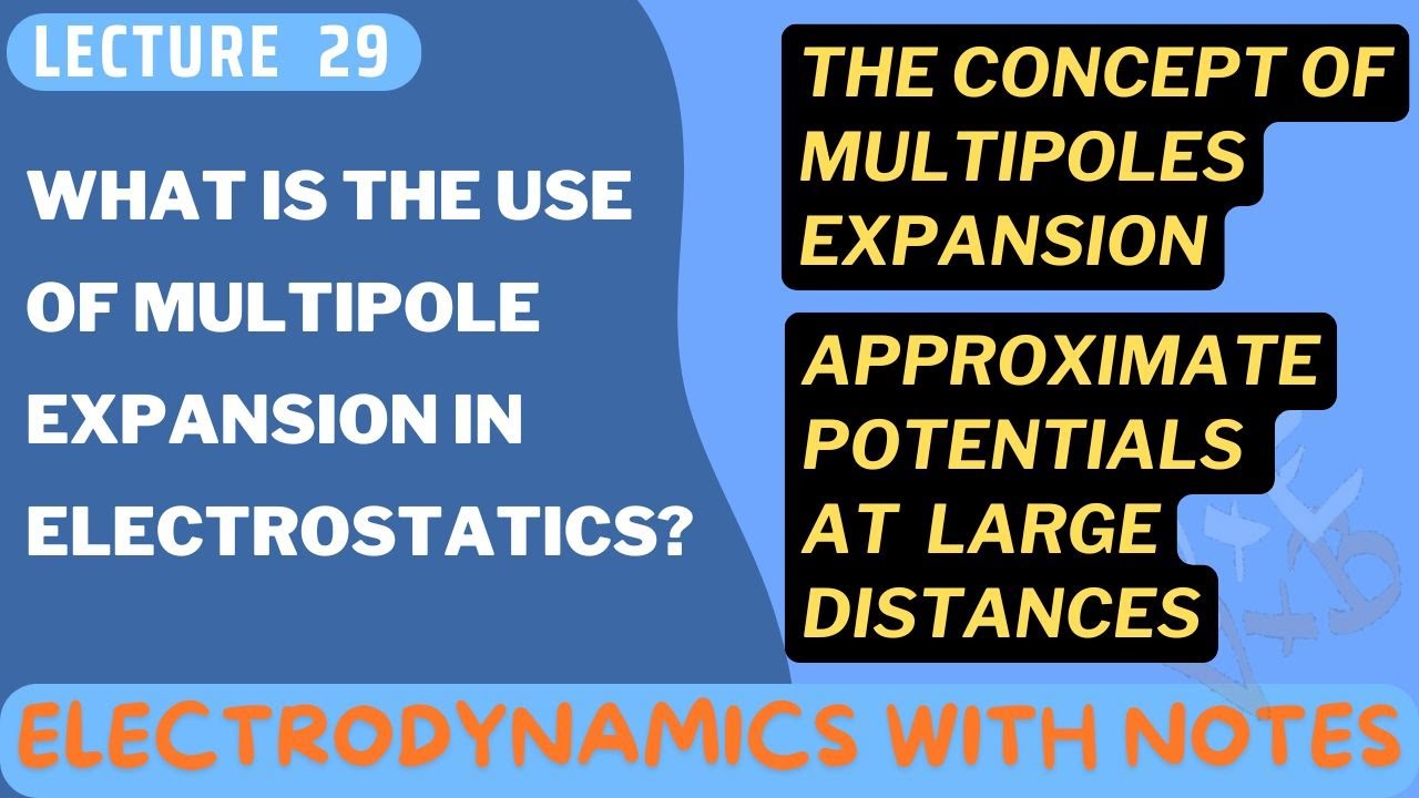 Multipole expansion of Electrostatic Potential | Approximate Potentials ...