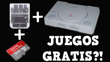 MODIFICAR PLAYSTATION CON MEMORYCARD DE MICROSD, PSX, PS1, PSONE, FREEPSXBOOT, FREEMCBOOT, BACKUPS