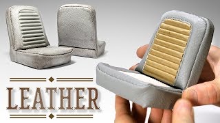 Making Leather Scale Interior - Seats