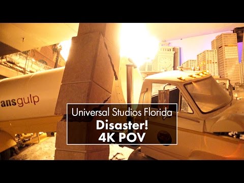 Disaster! | Universal Studios Florida | 4K POV