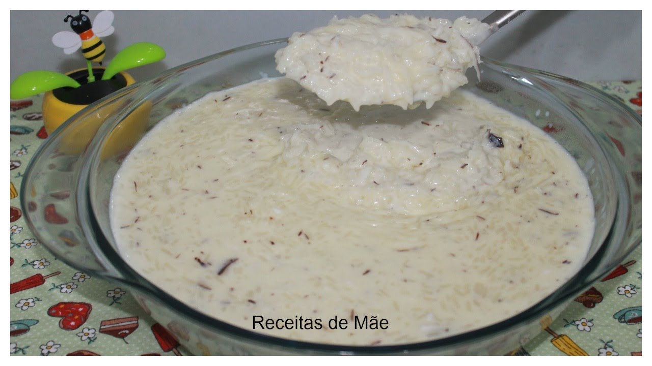 ARROZ DOCE CREMOSO, SUPER FACIL