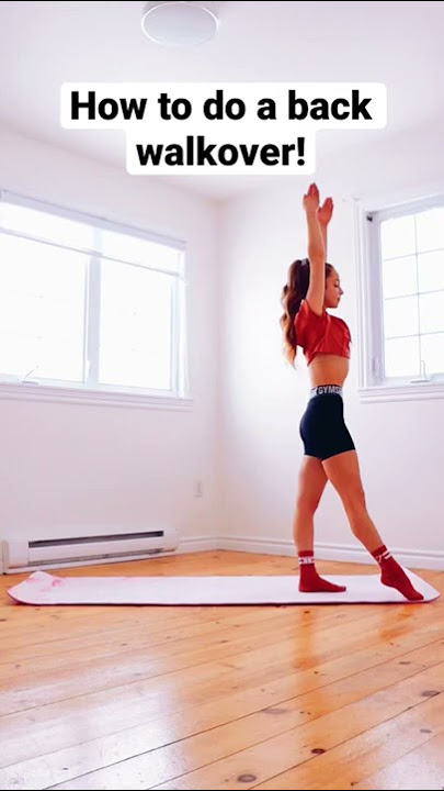 How to do a Back Walkover #shorts