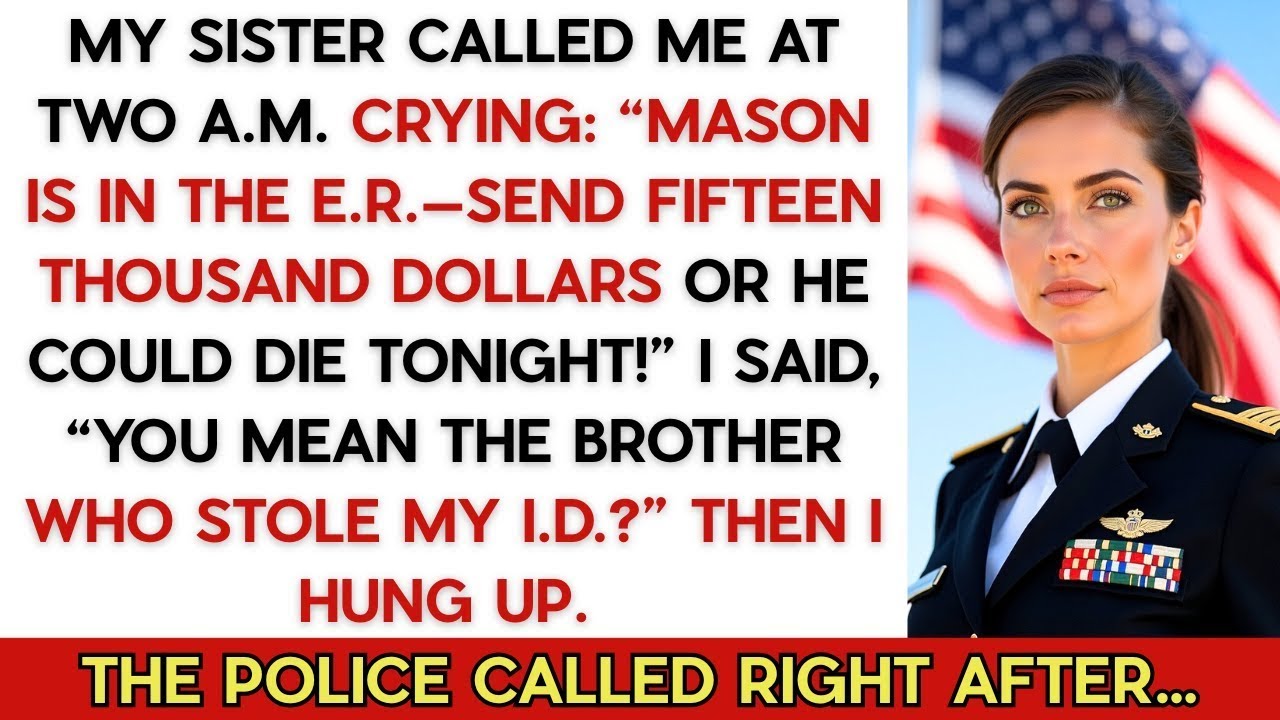 My Sister Called At 2 A.M. Demanding $15,000 For Our Brother, But The Police Call Later Revealed...