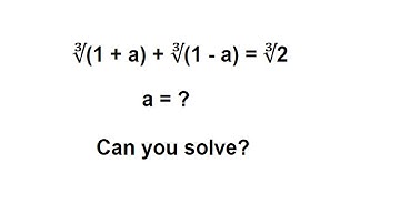 How to solve cubic equation||Finding the value of X||Math problem solving||Math Olympiad Preparation