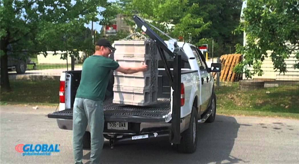 pickup truck bed crane lift