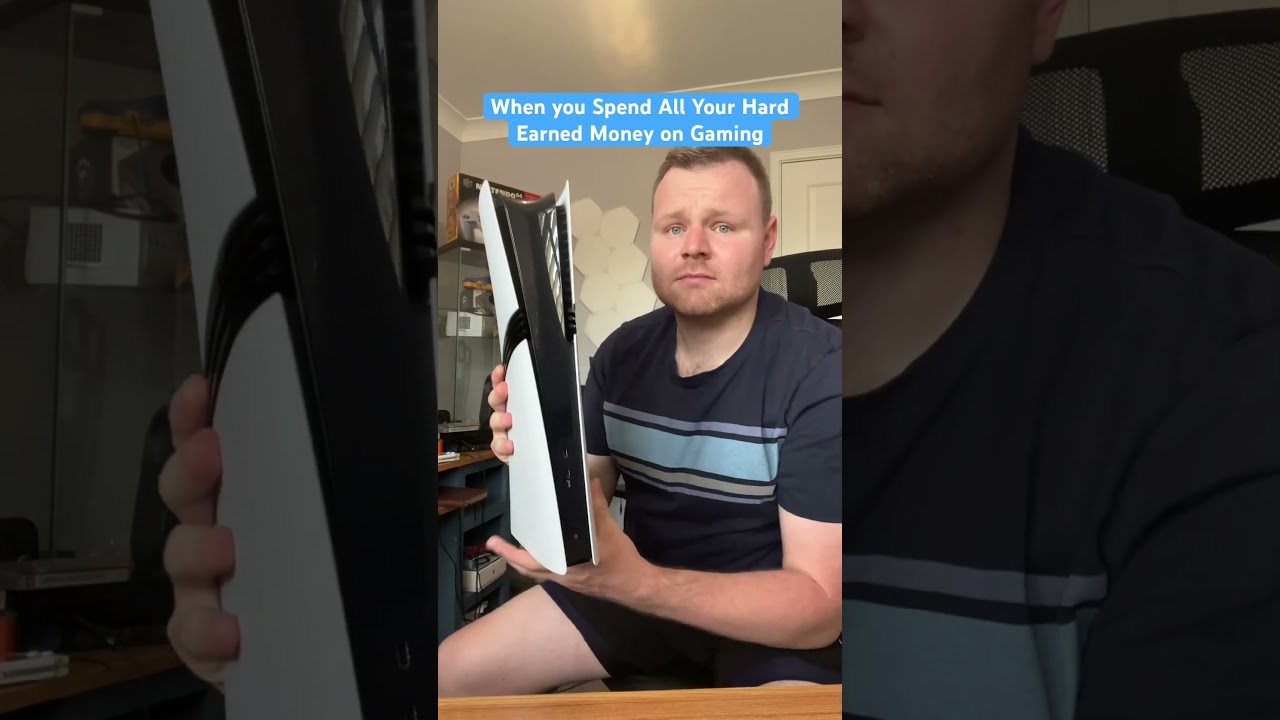 Когда тратишь все свои с трудом заработанные деньги на игры