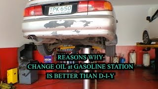 BAKIT MAS MAGANDA MAGPA-CHANGE OIL SA GASOLINE STATION KAYSA MAG-DIY