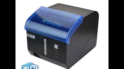 How to setup Xprinter WiFi, LAN pos receipt, SOT, KOT printers
