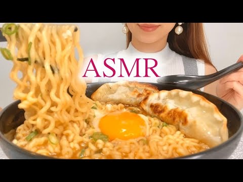 【ASMR咀嚼音】安城湯麺アンソンタンメンを食べる/Ramen Eating sounds