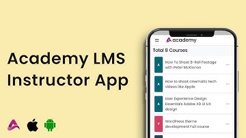 Academy instructor mobile app