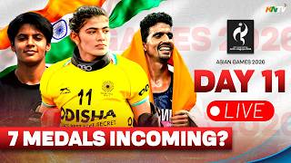 🔴 ASIAN GAMES 2026 LIVE | INDIA TODAY | Shooting, Archery, Boxing, Volleyball | IND vs QAT screenshot 2