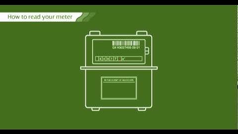 How to read your meter: Gas Metric Digital Meter - ScottishPower