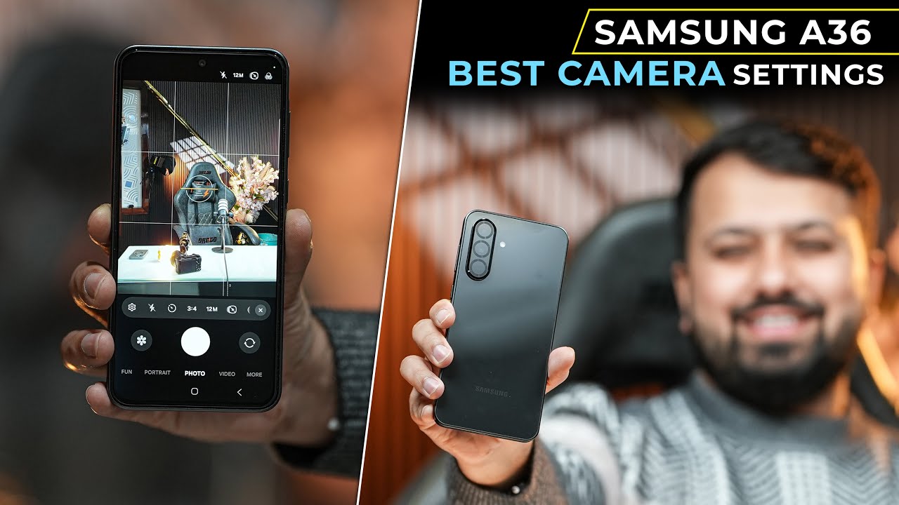 Samsung A36 5G - Best Camera Settings & Tricks (Hindi) - YouTube