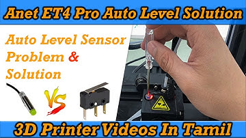 Anet ET4 Pro Auto Level Sensor Problem & Solution. DISABLE AUTO BED LEVEL With out Firmware Change.
