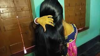 Healthy And Strong Long Hair Play Beautiful Black And Silky Long Hair Play For Beautiful Girl 