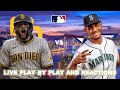 San Diego Padres vs Seattle Mariners Live Play-By-Play & Reactions
