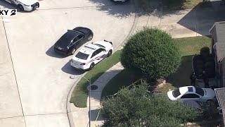 Man injured in drive-by shooting outside home in north Harris County