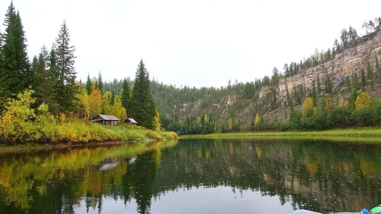 Путешествие на Ямозеро Ч31. Лесная изба - таёжное зимовье. Заброшенная деревня. Один в тайге. Сплав