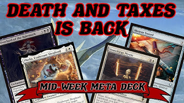 DEATH AND TAXES IS BACK! Legacy White and Black Phelia Midrange With Yorion MTG