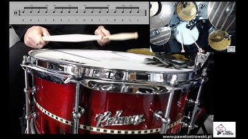 Snare Drum Exercise 3. Double stroke roll with accents