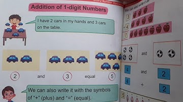 Class 1 Maths Book | Unit-2 Number Operations | Addition of 1 digit Numbers
