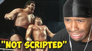Famous SHOCKED GEN Z Reacts To WWE's Andre The Giant Stories Profile