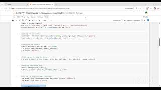 AI vs Human text prediction project