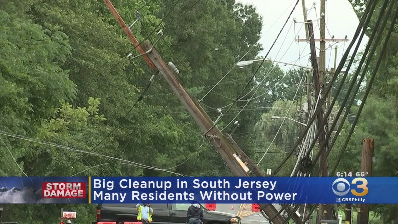 Big Cleanup In South Jersey As Many Residents Remain Without Power ...