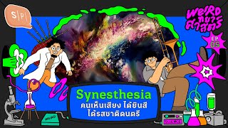 Synesthesia คนเห็นเสียง ได้ยินสี ได้รสชาติดนตรี | Weirdทยาศาสตร์ EP05