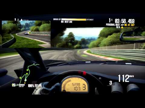 Need for Speed: Shift 2 NURBURGRING / Nordschleife / new record NISSAN GT-R custom (HD 1080P)