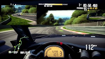 Need for Speed: Shift 2 NURBURGRING / Nordschleife / new record NISSAN GT-R custom (HD 1080P)