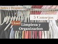 LIMPIEZA Y ORGANIZACION DE CLOSET//DECLUTTER AND ORGANIZE