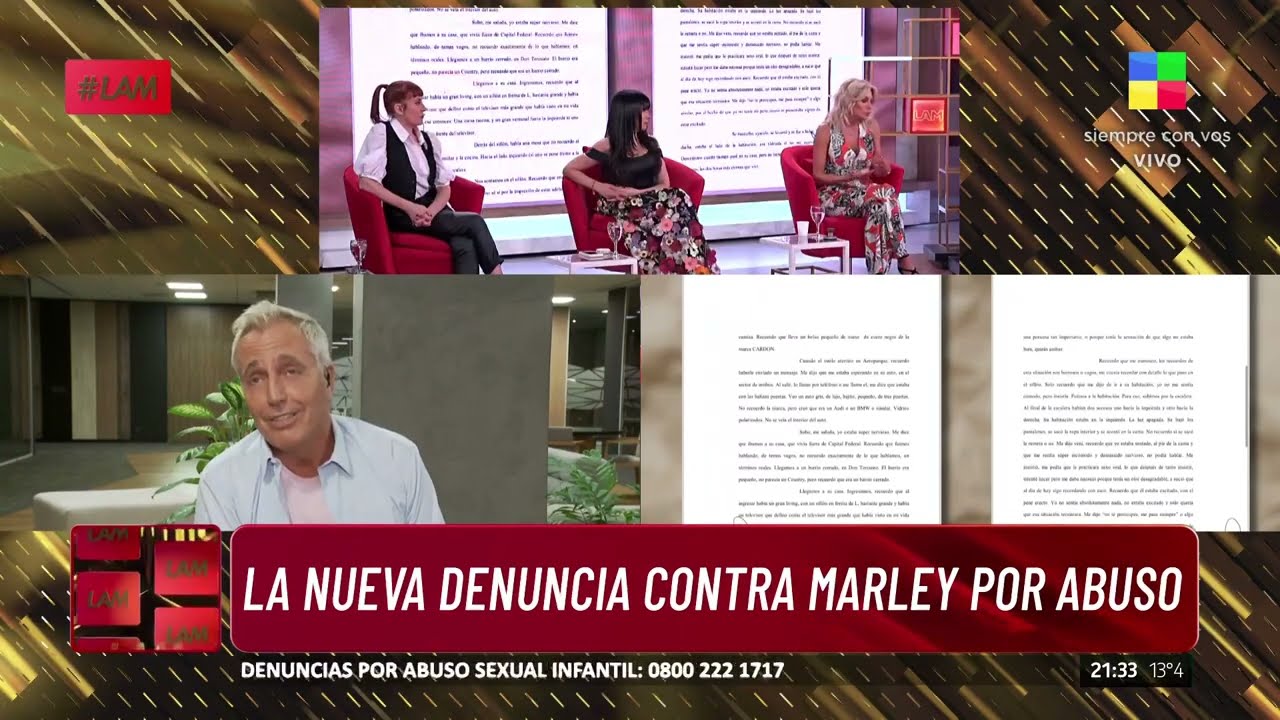馃敶 Nueva denuncia contra MARLEY por ABUSO SEXUAL