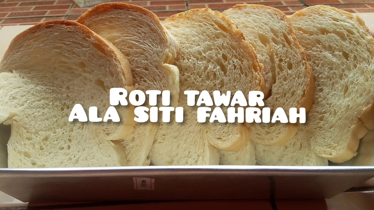 Sponge Method Roti Membuat Roti tawar (Dengan metode sponge dough) - YouTube