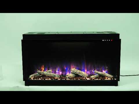 LED Insert Electric Fireplace Wall-Mounted Custom Made ...