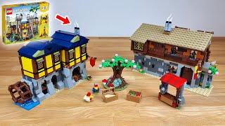 Lego Medieval Market Village | Beautiful Alternative 31120 Build