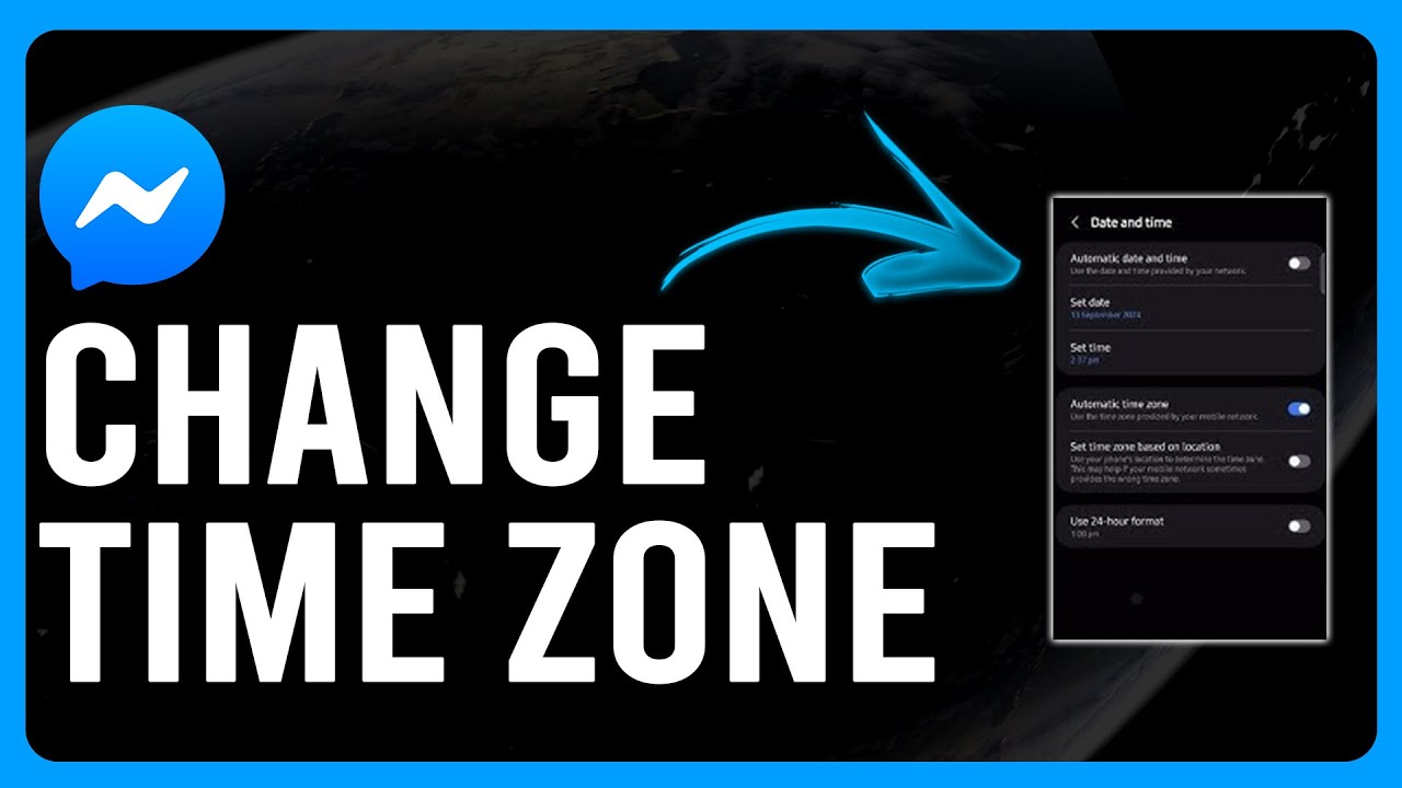 How To Change Messenger Time Zone (How Do I Change Messenger Time Zone ...
