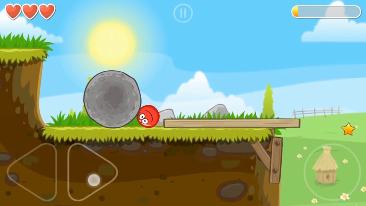 Игра белого шарика. Игра Red Ball. Красный шарик Red Ball игра. Red Ball 4. Ред бал 4 игра.