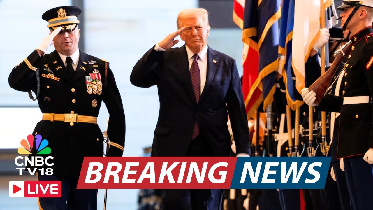 WATCH LIVE: Trump, Pete Hegseth Deliver Remarks at Marine Corps Base Quantico | US Military | N18G