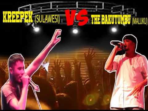 Diss Rapper - Sulawesi (Kreepek) VS Maluku (The Bakutumbu)