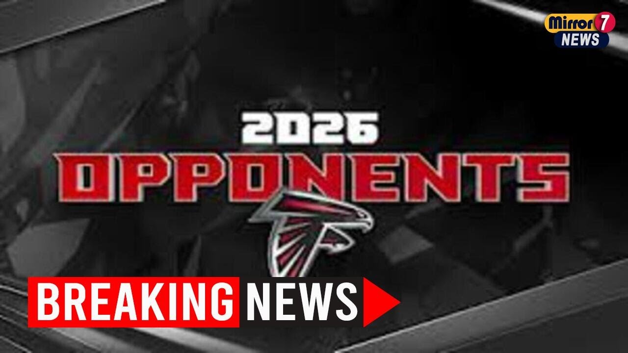 Falcons’ 2026 Opponents Set as NFL Schedule Buzz Builds