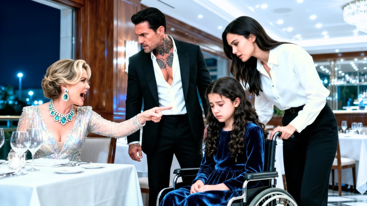 Mindenki nevetett, amikor a pincérnő megvédte a maffiafőnök fogyatékos lányát—amíg fel nem állt