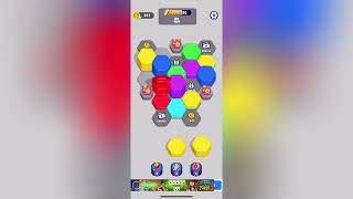 Hexa sort Level 131 Solution Walkthrough 