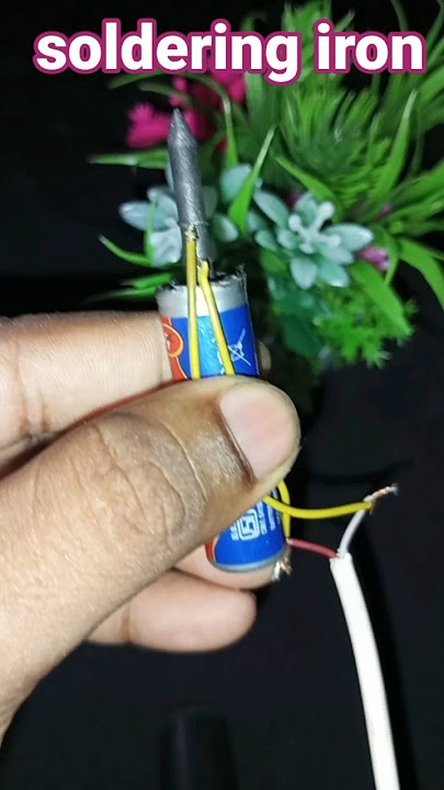 how to homi soldering iron at  ! #shorts #diy #iron