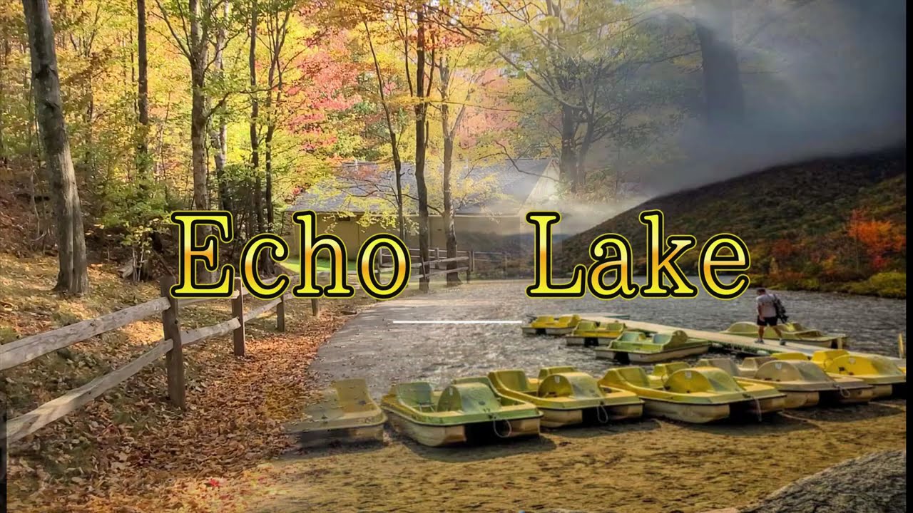 A walk to Echo lake in Franconia Notch State Park