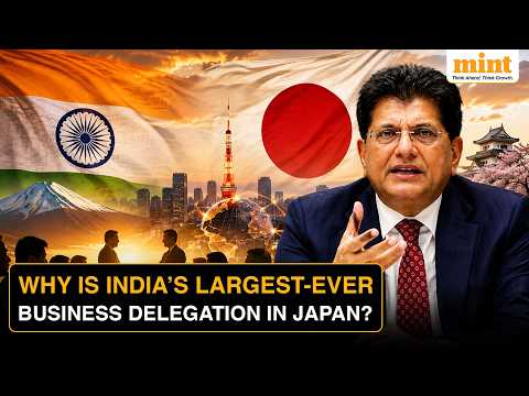 Piyush Goyal Leads India’s High-Stakes Investment Pitch In Japan: ₹60,000 Crore Over 10 Years