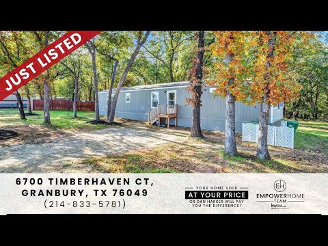6700 Timberhaven Court, Granbury, TX home video tour